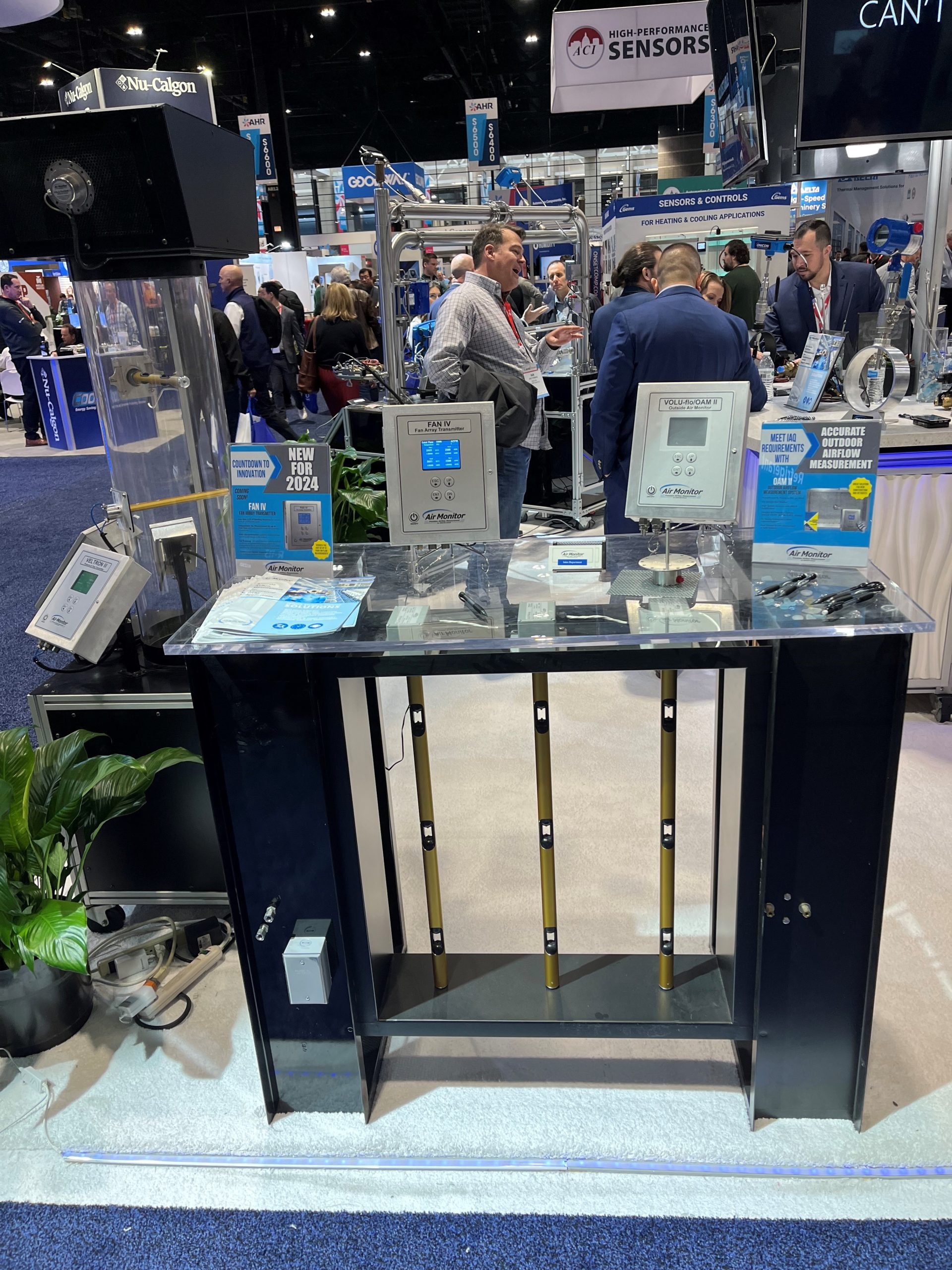 air monitor presence at ahr expo tradeshow