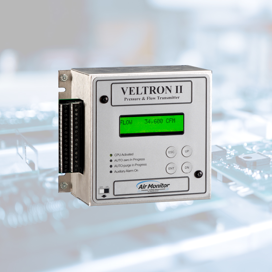 Microprocessor-based, self-averaging pitot airflow stations